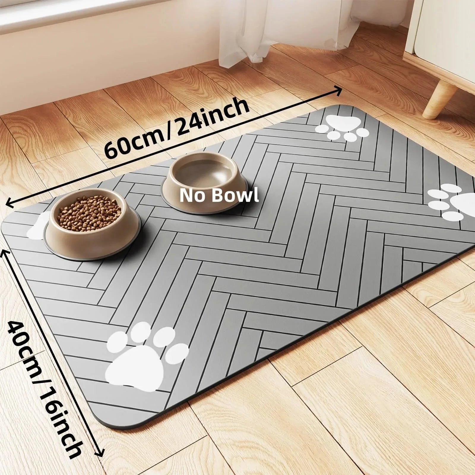 PurStreams Quick-Dry Splash Mat