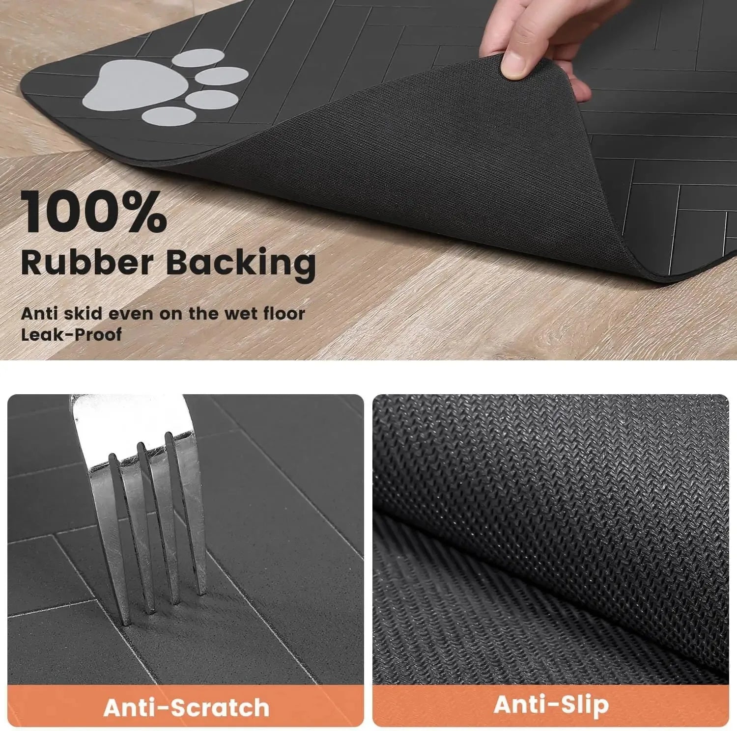 PurStreams Quick-Dry Splash Mat