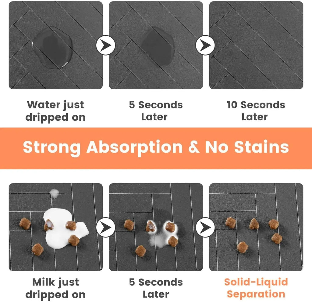 PurStreams Quick-Dry Splash Mat