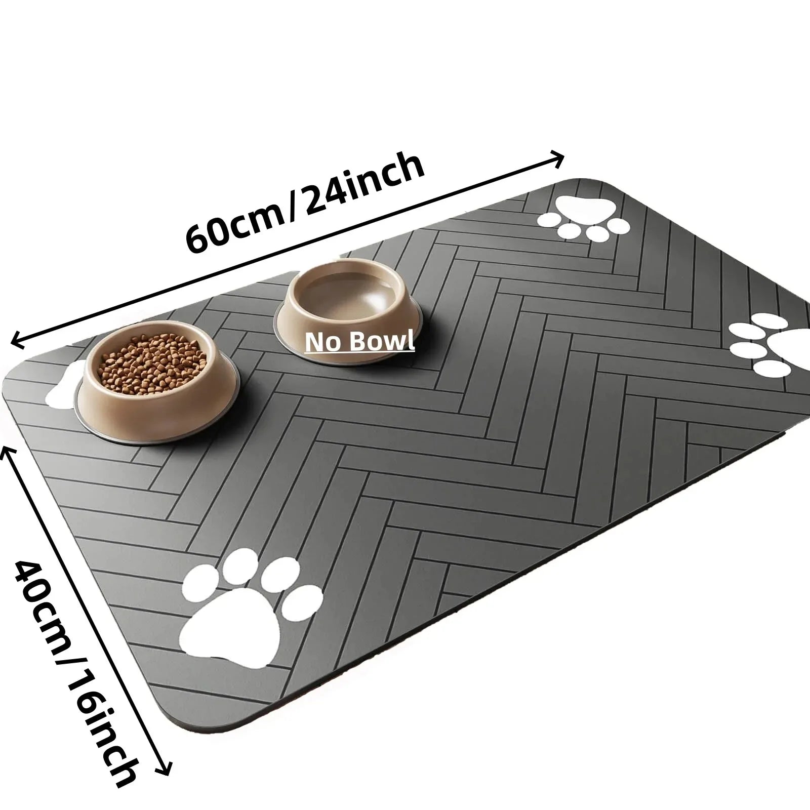 PurStreams Quick-Dry Splash Mat