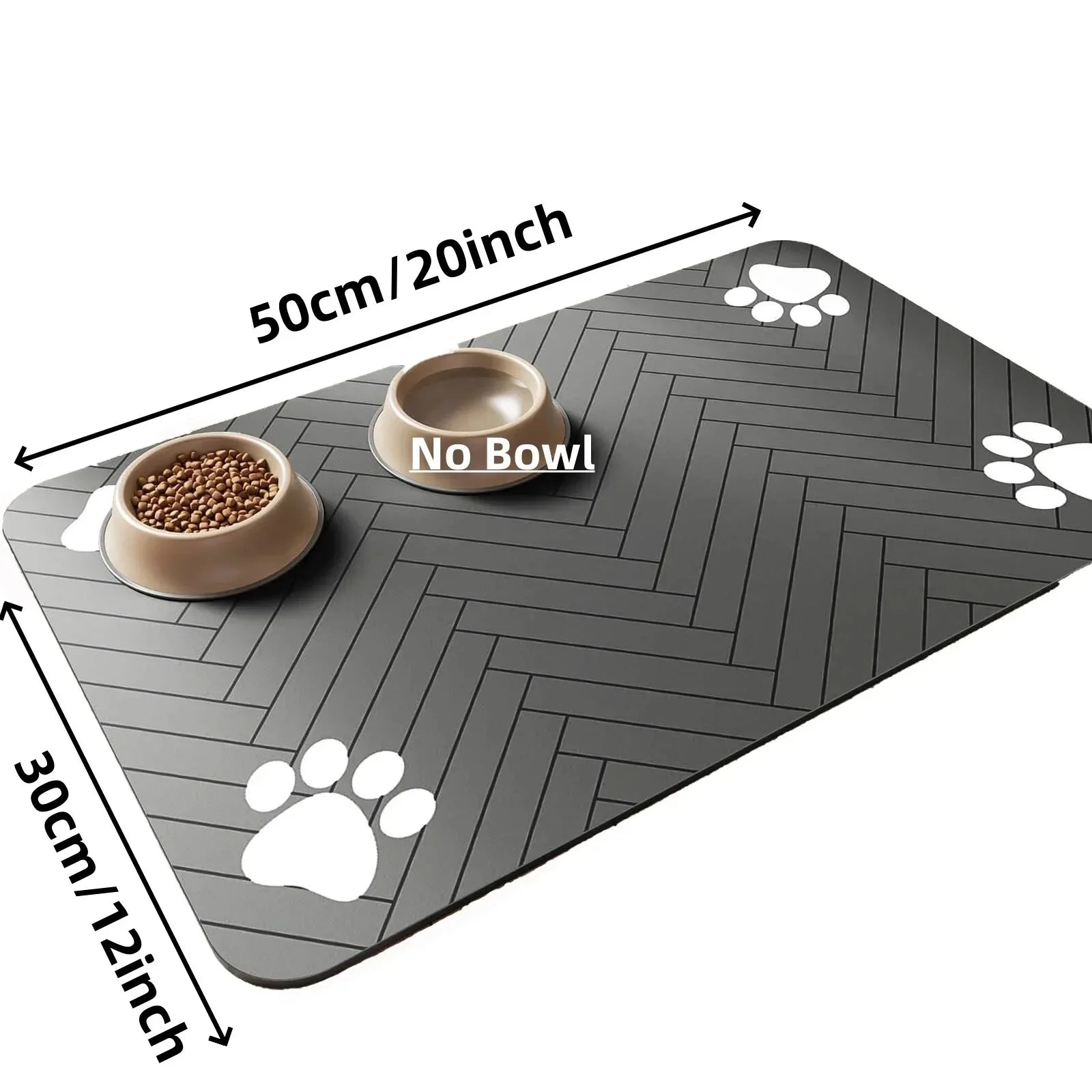 PurStreams Quick-Dry Splash Mat