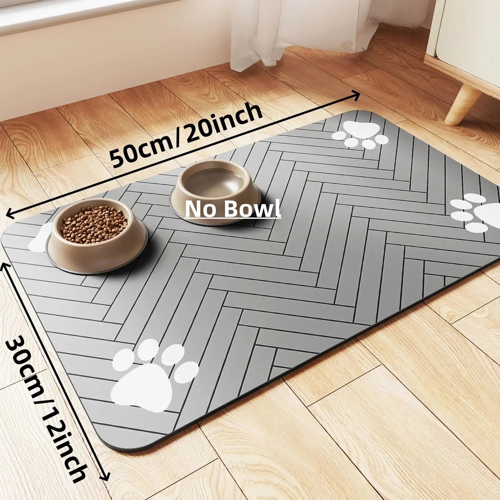 PurStreams Quick-Dry Splash Mat